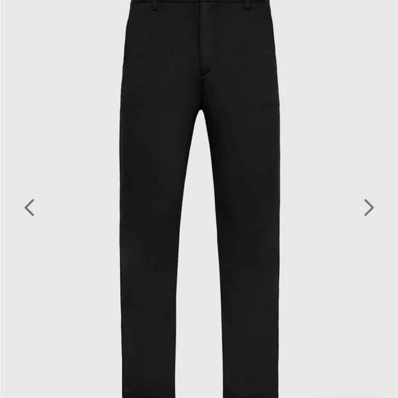 NEW-True classic men’s black chinos 34 x 34 - Picture 3 of 7